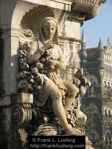 Hutatma Chowk (Flora Fountain), Bombay, Mumbai, India